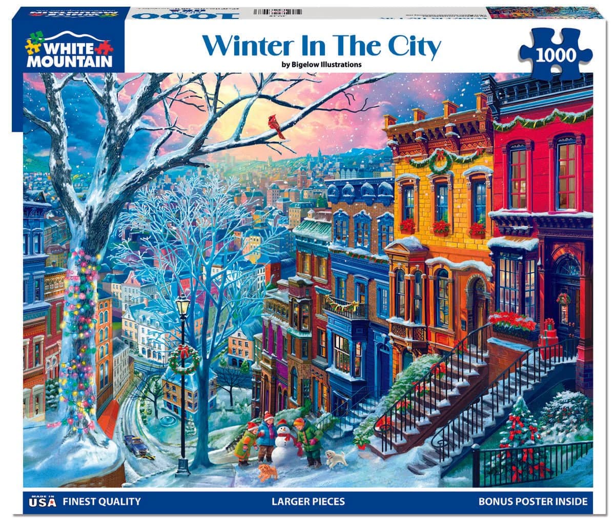 Snowy days call for puzzles!